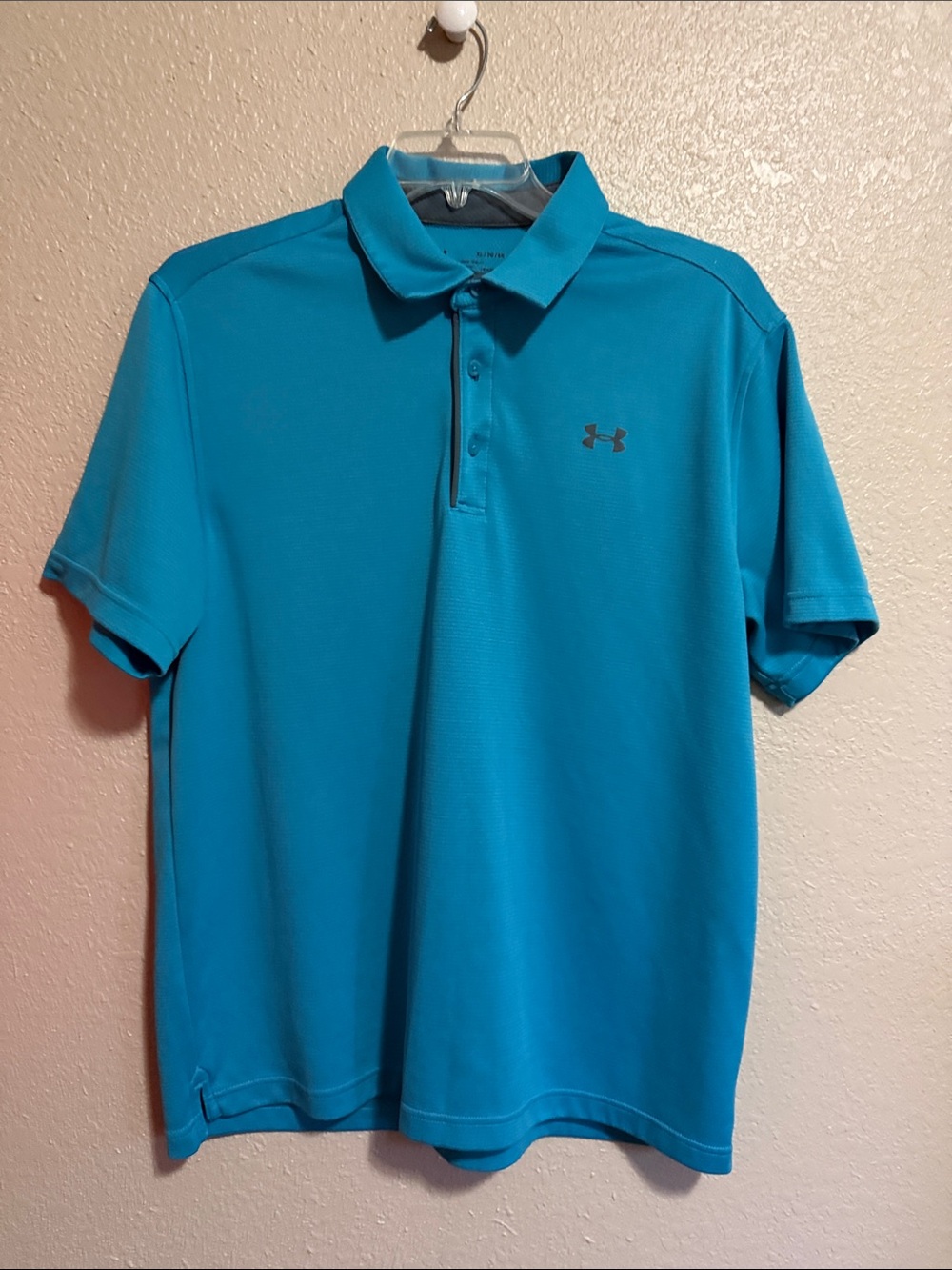 Under Armour HEATGEAR Men’s Bright Teal Performance Polo